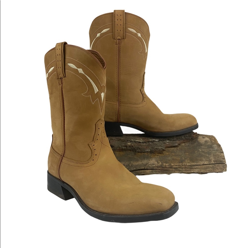 ROADWOLF SUEDE Western Boots